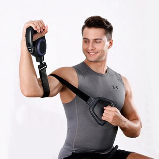 SÚNG MASSAGE 6 ĐẦU MASSAGE KÈM ĐAI RUNG MK353 - KACHI