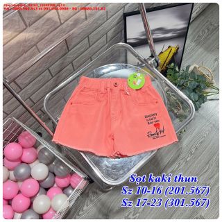 💖Hàng sỉ SG💖 Quần short kaki bé gái, chất kaki mềm co dãn, size 10-23 từ 25-55kg, top1dropship_00263_15340208_sg1 giá sỉ