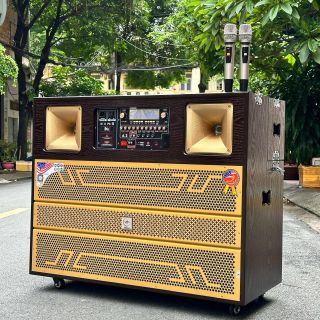 Loa Kéo BK85Pro Công Suất Cực Lớn 1500W - 2 Bass 50Cm Siêu Trầm, Tặng 2 Micro Không Dây, Bảo Hành 12 Tháng.
