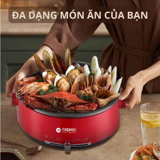 NỒI LẨU ĐIỆN LÒNG 4L CÓ THỂ TÁCH RỜI MK348 - MISHIO