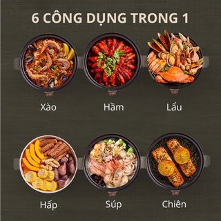 NỒI LẨU ĐIỆN LÒNG 4L CÓ THỂ TÁCH RỜI MK348 - MISHIO