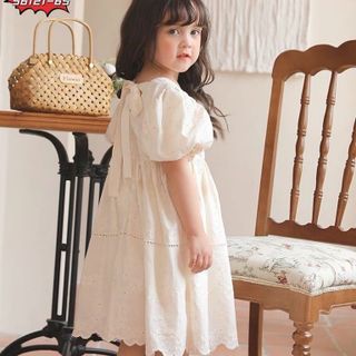 Hàng sỉ HNĐầm tay bồng hottrend cực xinh cho bé gái, chất thô boil thêu hoa nổi, top1oder_00269_13570208_sg1