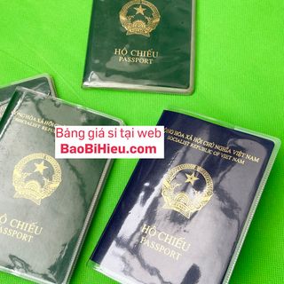 Bao passport hộ chiếu dẻo trong PVC