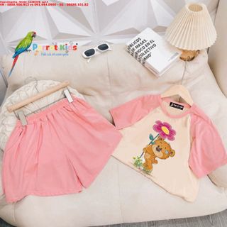 Hàng sỉ SG💖 Bộ đùi bé gái,chất thun cotton, in hình nét, đường may sắc sảo, size 2-14, top1dropship_00264_14280208_sg1 giá sỉ