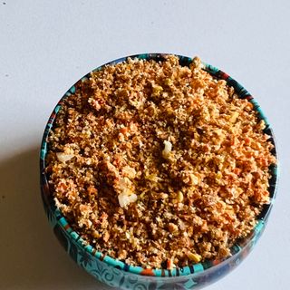 Muối chay từ rau củ, muối tôm chay, có thể dùng ăn chay, thực dưỡng tốt cho sức khoẻ