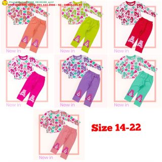 💖Hàng sỉ SG💖 Bộ dài bé gái, chất thun cotton 4 chiều, in gấu dễ thương, size 1-28, top1dropship_00208_08190208_sg1 giá sỉ