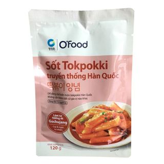 SỐT TOKBOKKI O'FOOD VỊ TRUYỀN THỐNG 120G