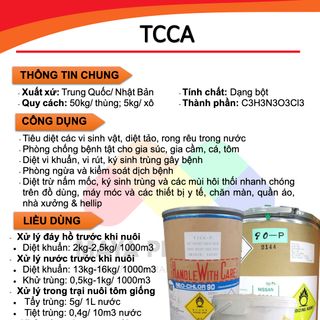 TCCA  diệt khuẩn, xử lý nước giá sỉ