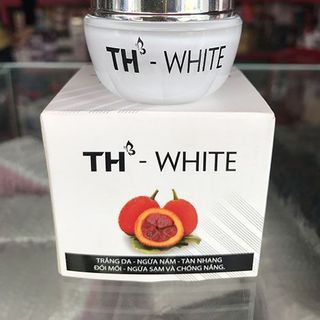 Kem TH- WHITE trắng da - ngừa nám - tàn nhang đồi mồi - ngừa sạm và chống nắng 8g giá sỉ