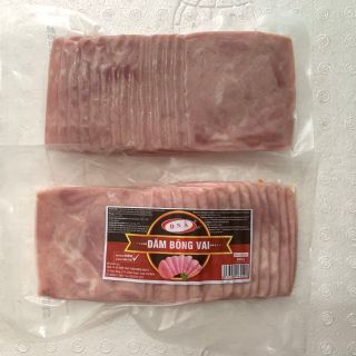 Thịt nguội Jambon - Dăm bông vai vuông lát ĐNA food gói 500g giá sỉ