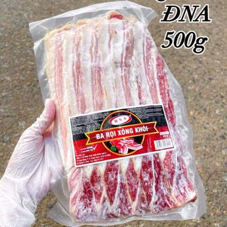 Thịt ba rọi xông khói (bacon) ĐNA food gói 500g giá sỉ
