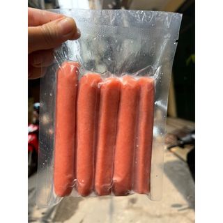 Xúc xích ngọt Trung 500g, 250g, chiên siêu ngon