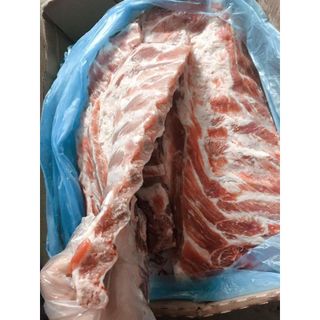 Sườn cánh buồm heo nhập khẩu Nga, dày thịt, cắt miếng ăn nướng, nấu canh