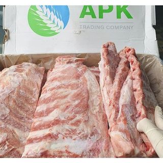 Sườn cánh buồm heo nhập khẩu Nga, dày thịt, cắt miếng ăn nướng, nấu canh