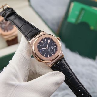 Đồng Hồ Cơ Nam Patek Philip Viền Trơn