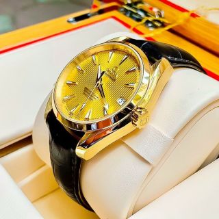 Đồng Hồ Nam Cơ Omega 8501 Dây Da