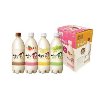 Nước gạo lên men Hàn quốc Makgeolli 750ml vị truyền thống/nho/chuối/đào siêu ngon
