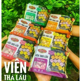 Viên thả lẩu trứng cá/ trứng tôm/ phô mai trứng muối..hàng Lacusina Việt Nam 500g ( Giao hàng Hà Nội)