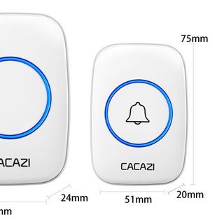 Chuông cửa không dây Cacazi (1 chuông dùng pin )