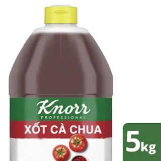 Xốt cà chua Knorr chai 05kg giá sỉ