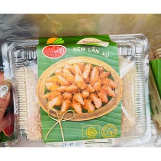 Nem chua rán hà nội, hộp 500g 20c, chiên xù, giòn, ăn là nghiền giá sỉ