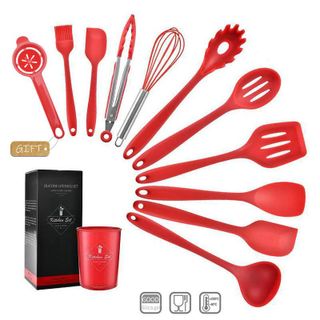 BỘ 10 DỤNG CỤ NẤU ĂN TRONG MỘT BẰNG SILICON