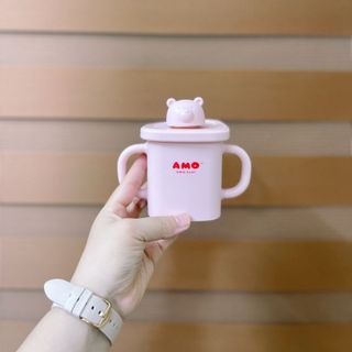 Cốc tập uống nước silicon Amo