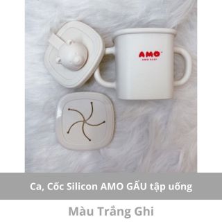 Cốc tập uống nước silicon Amo