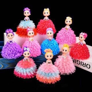 Đồ chơi lồng đèn Búp Bê ChiBi phát sáng nhiều màu sắc dễ thường cho bé gái, đồ chơi trung thu