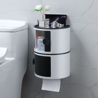 Kệ đụng giấy dán tường phòng tắm