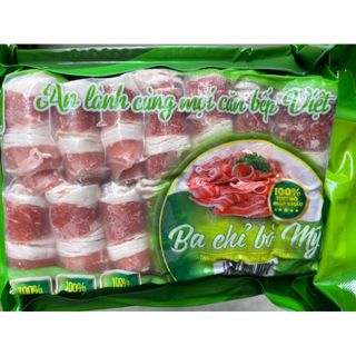 Ba chỉ bò canada thả lẩu 450g ( Giao hàng Hà Nội)