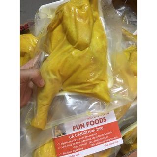 Gà ủ muối hoa tiêu - 1 khay nửa con 600g - Ship Now Hà Nội