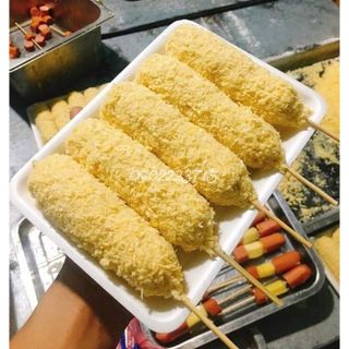 Hotdog xúc xích phô mai kiểu Hàn Quốc 5 cái (Giao hàng hỏa tốc)