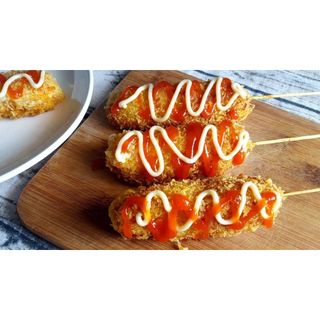 Hotdog xúc xích phô mai kiểu Hàn Quốc 5 cái (Giao hàng hỏa tốc)