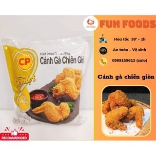 Cánh gà chiên giòn CP 400g, cánh gà rán ăn liền ( Giao hàng Hà Nội 30p)