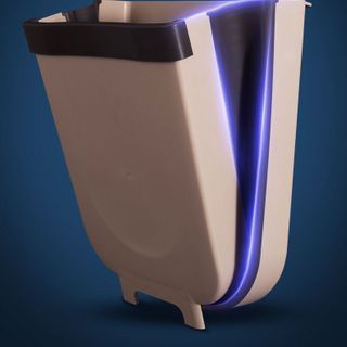 Thùng rác nhà bếp treo cửa gấp gọn 25x17,5x28,5 cm