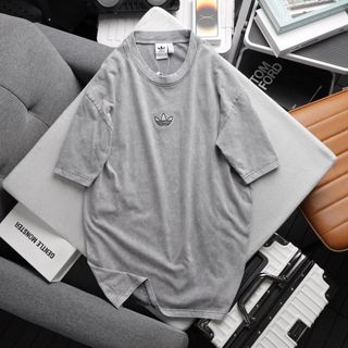 Áo thun cotton 4c nam, áo thun nam cao cấp, chất 100% cotton cao cấp xịn, dày dặn form xuông , tay lỡ. Logo thêu sắc nét - size từ 55kg - 85kg
