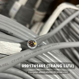Cáp điều khiển 8 lõi, 8×0.5, 8×0.75, 8×1.0, 8×1.5, 8x2.5 Hồ Chí Minh, Đà Nẵng, Hà Nội