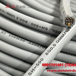Cáp điều khiển 8 lõi, 8×0.5, 8×0.75, 8×1.0, 8×1.5, 8x2.5 Hồ Chí Minh, Đà Nẵng, Hà Nội
