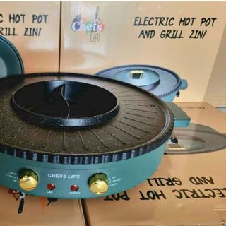 Nồi lẩu nướng 2in1 np
