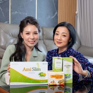 Thạch giảm câm Amislim hộp 45 gói