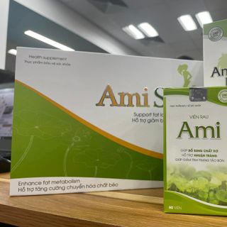 Thạch giảm câm Amislim hộp 45 gói