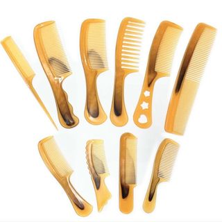 SET 10 LƯỢC CHẢI TÓC RĂNG THƯA