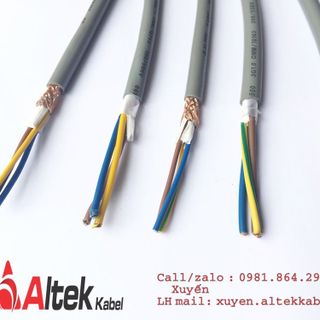 Dây cáp điều khiển 3x1.5mm2 lõi đồng Altek Kabel giá sỉ