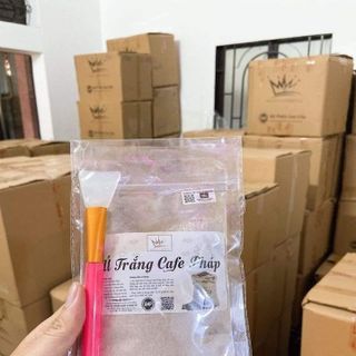 Ủ trắng Cafe Pháp - PHAP COSMETIC - TẶNG KÈM CỌ SILICON ( Dùg cho cả Body & Face