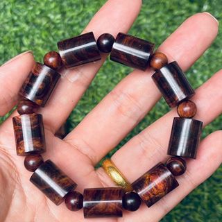 Vòng Tay Đốt Trúc 12Ly Gỗ Sưa Đỏ