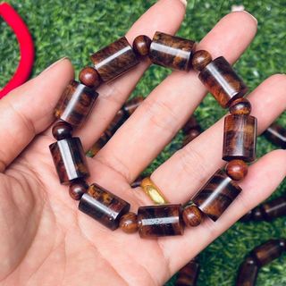 Vòng Tay Đốt Trúc 12Ly Gỗ Sưa Đỏ