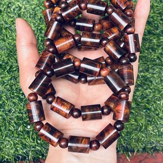 Vòng Tay Đốt Trúc 12Ly Gỗ Sưa Đỏ