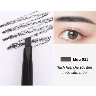 Bút kẻ lông mày 2 đầu MENDSMAN Chống nhòe Bền màu