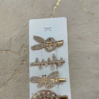 Sét cặp tóc 4 món đính đá